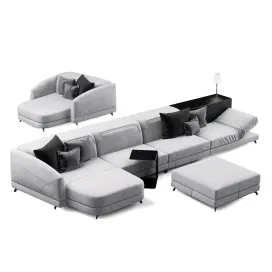 Lshape sofa 19